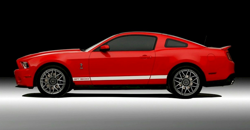 mustang 2011 shelby. Race Red 2011 Shelby GT-500