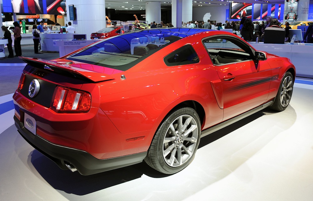 Red Race '11 Mustang GT California Special