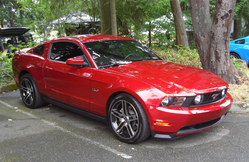 Red Candy 2011 Mustang GT Coupe
