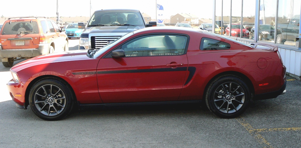 Candy Red 2012 Mustang