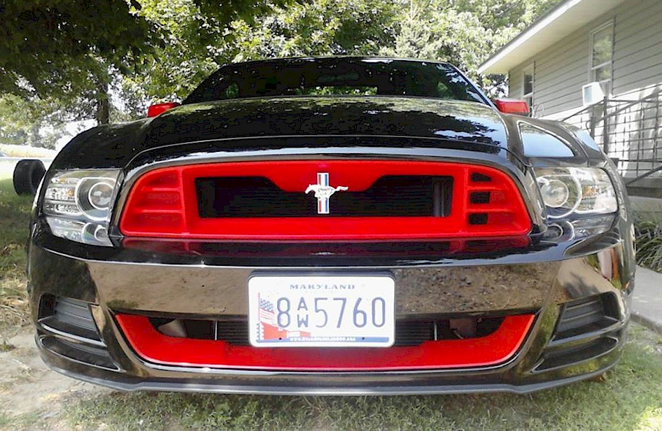 Black 2013 Mustang