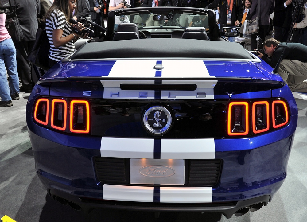 Rear Taillights 2013 Mustang SVT Shelby GT500 Convertible