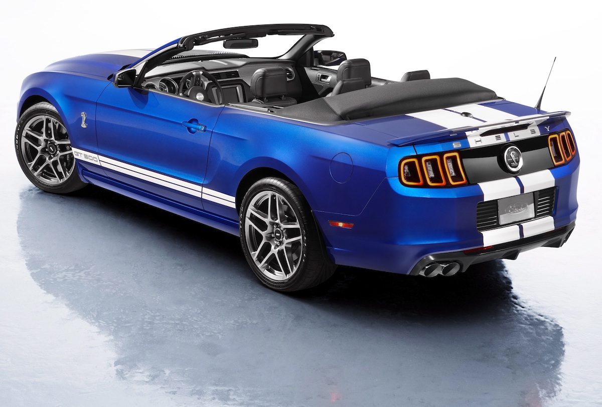 Tailights 2013 Mustang SVT Shelby GT500 Convertible