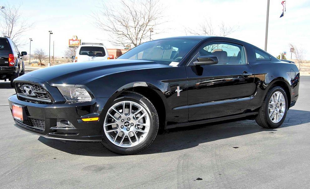 Black 2014 Mustang