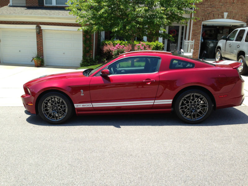2014 Ruby Red GT500 coupe