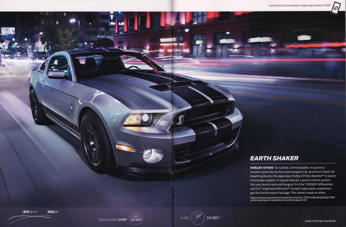 GT500 - 2014 Mustang Sales Brochure