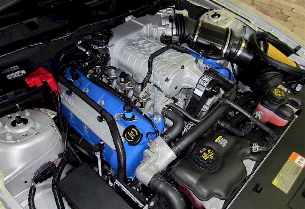 2014 Mustang GT500 Engine