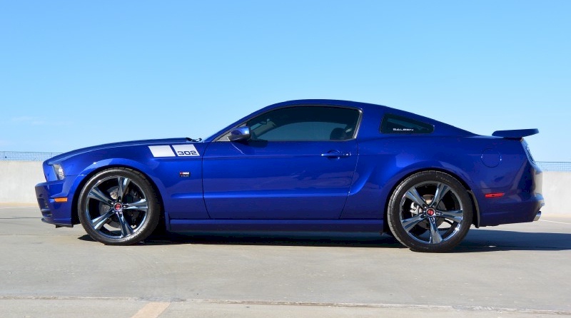 Deep Impact Blue 2014 Mustang Saleen