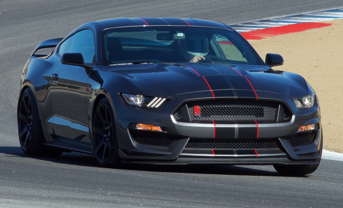 Magnetic Gray 2016 Mustang Shelby GT350R