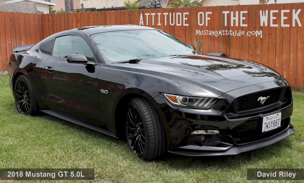Shadow Black 2017 Mustang GT
