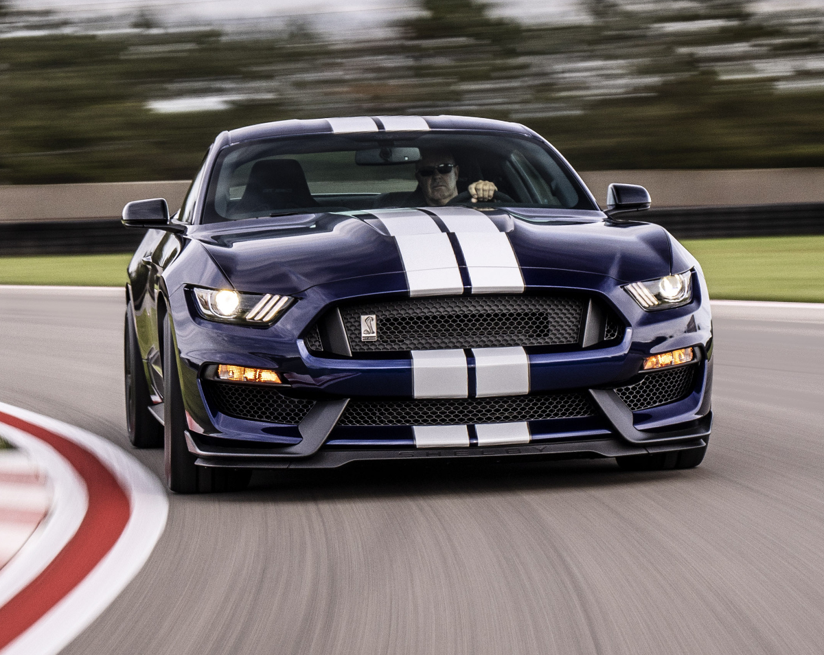 Kona Blue 2019 Ford Mustang Shelby GT350 Fastback