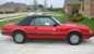 Bright Red 1983 Mustang Convertible