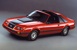 Bright Red 83 Mustang GT T-Top Hatchback