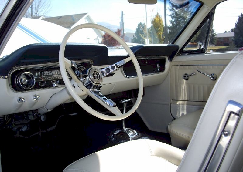 1964 Mustang Pace Car Interior and Dash