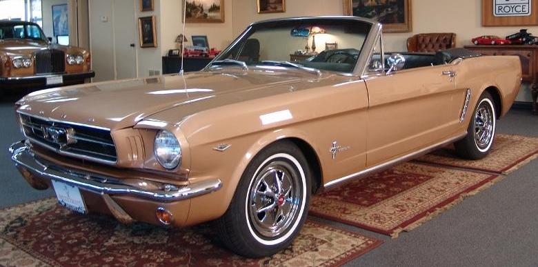Prairie Bronze 1964 Mustang Convertible