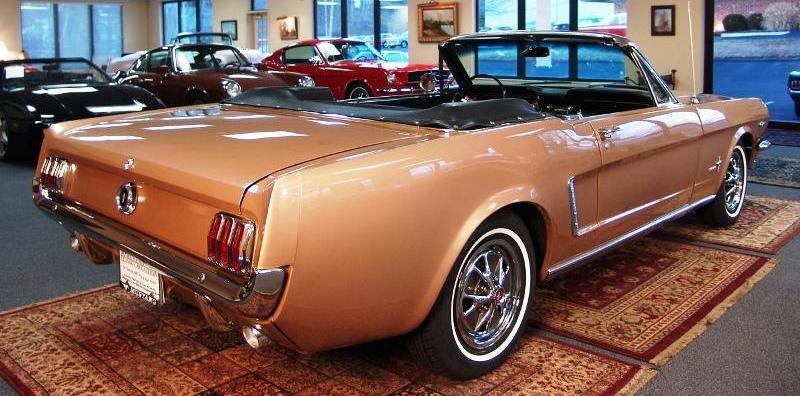 Prairie Bronze 1964 Mustang Convertible
