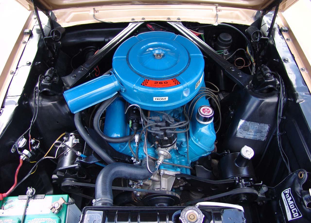 1964 Mustang D-code 289ci V8 Engine