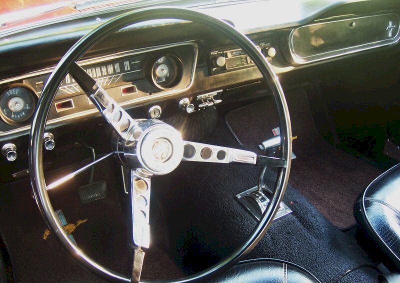 65 Mustang Dash