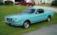 Turquoise 65 Mustang