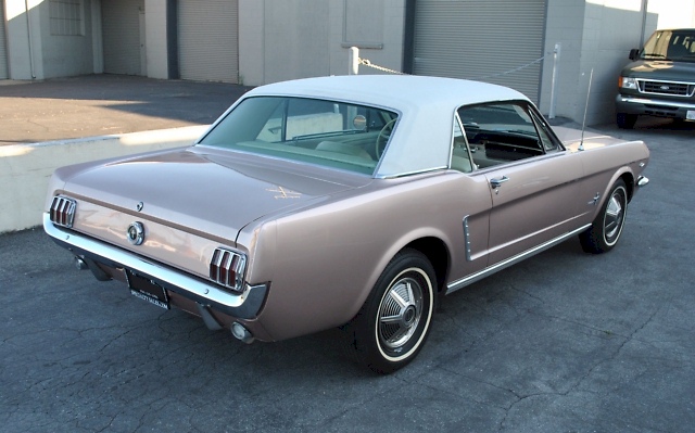 Rose Beige 1965 Mustang