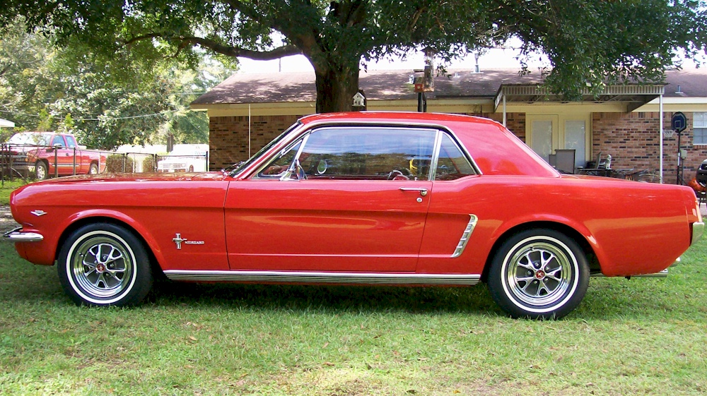 Ragoon Red 65 Mustang