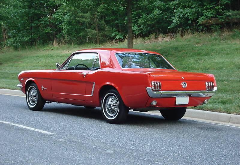 1965 Ford mustang transmission options