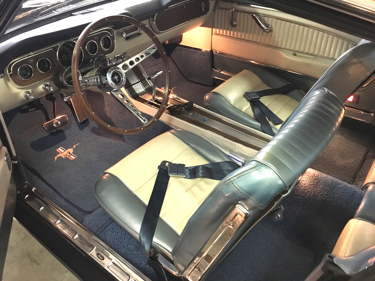 1965 Mustang Caspian Blue