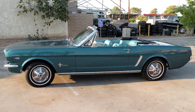 1965 Ford mustang twilight turquoise #3