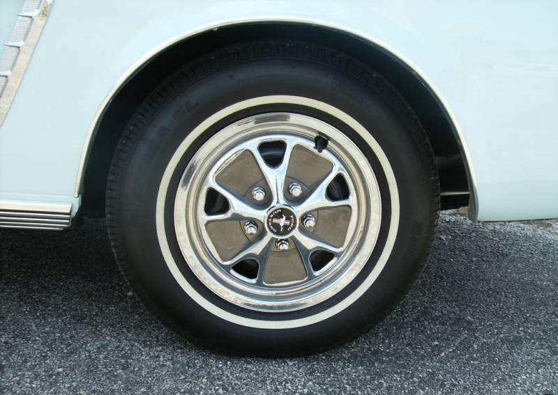 1965 Mustang Steel Styled Wheels