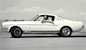 White 1965 Mustang Shelby GT-350