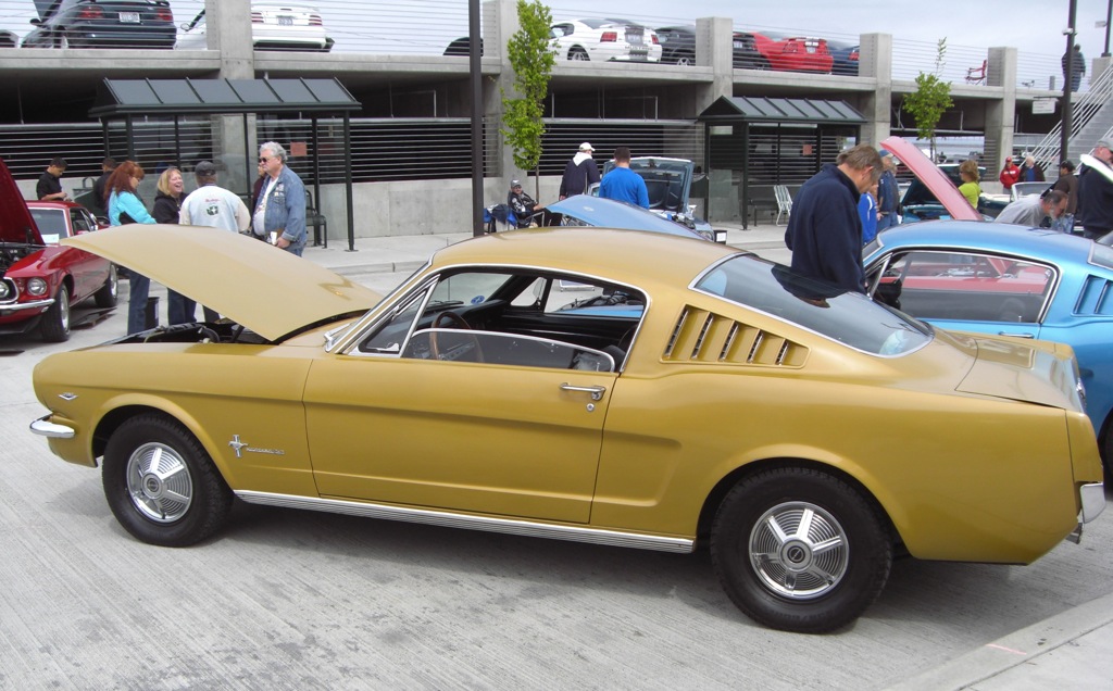 Gold 1965 Mustang Fastback