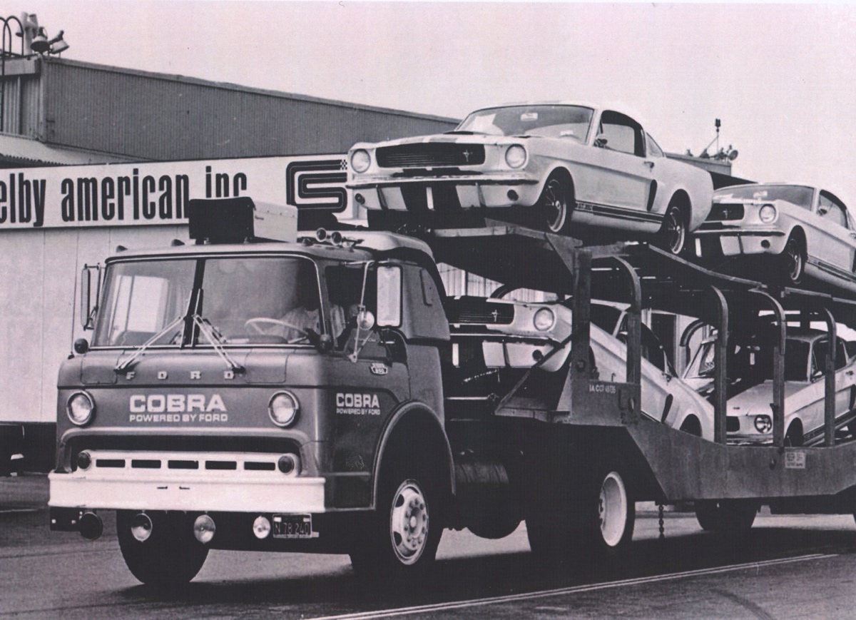 Delivery of 1965 Shelby GT350