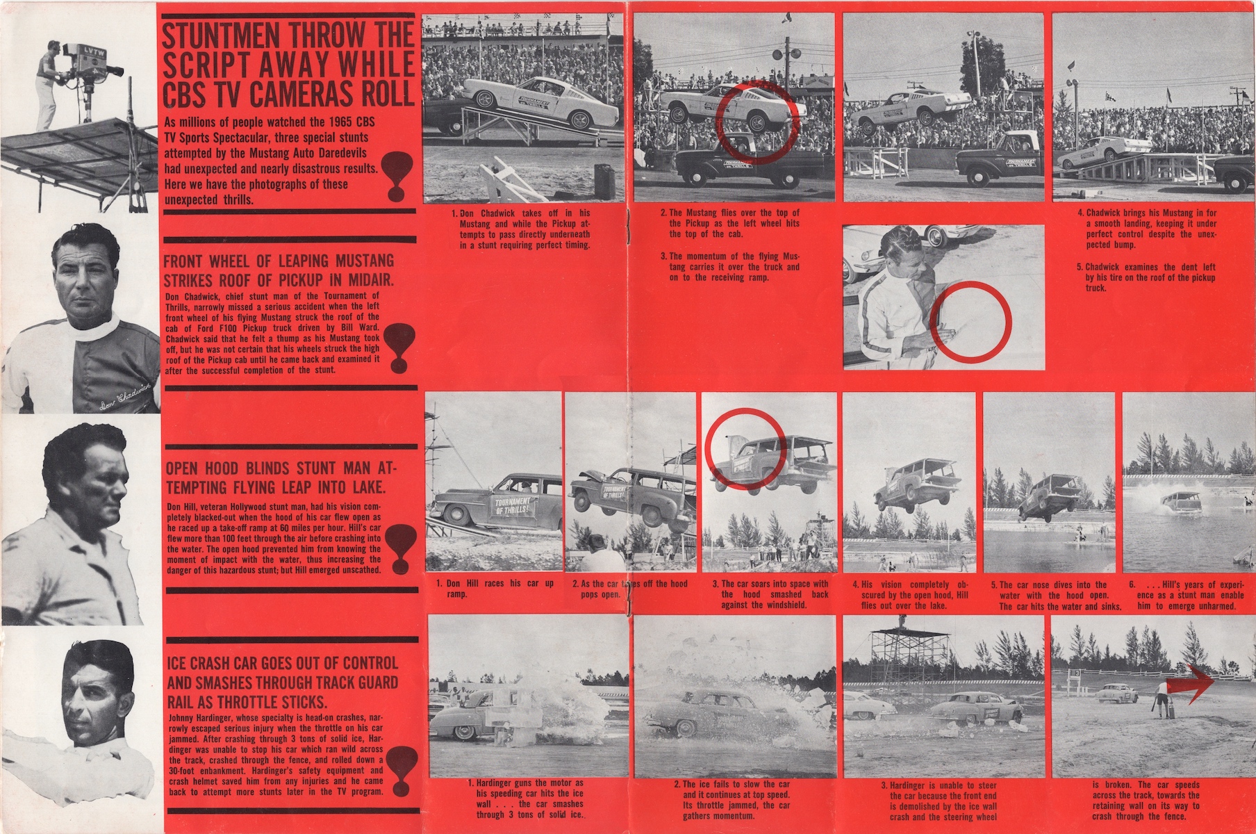 1965 Tournament of Thrills promotional booklet