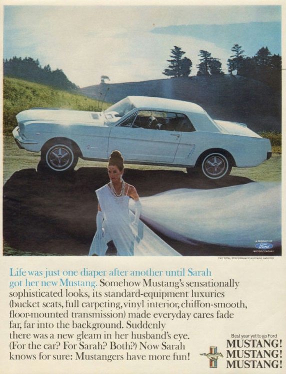 1965 Ford mustang advertisements #7