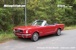 Candyapple Red 66 Mustang Convertible