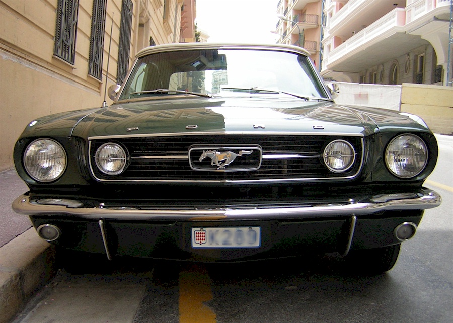 Ivy Green 1966 Mustang GT T-5