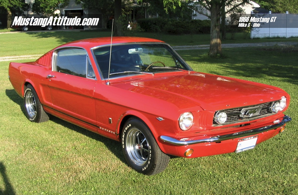 CandyApple Red 1966 GT Fastback