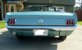 Tahoe Turquoise 1966 Mustang convertible rear view