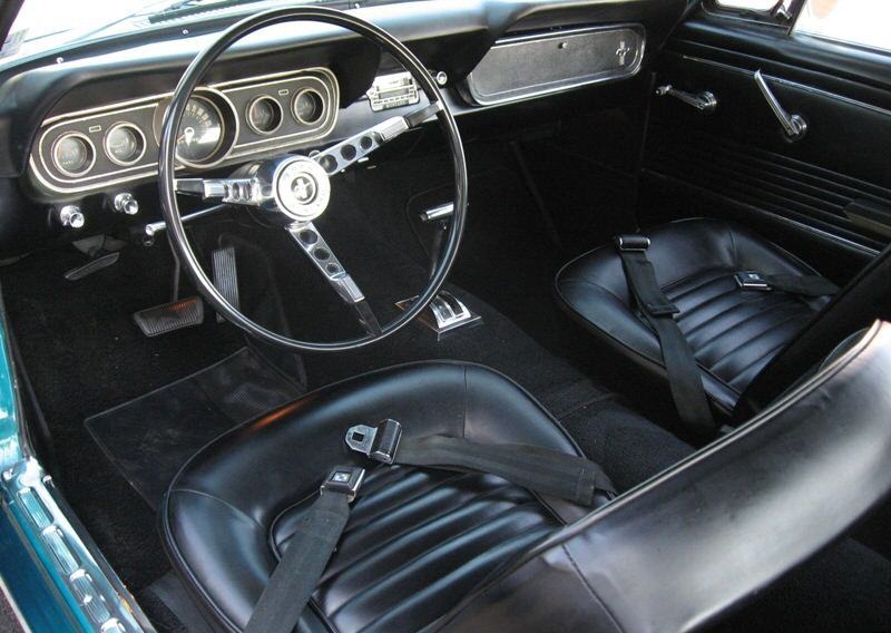 Interior 1966 Mustang hardtop