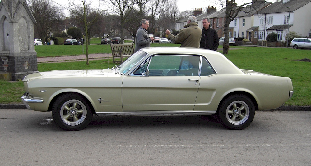 Sauterne Gold 66 Mustang