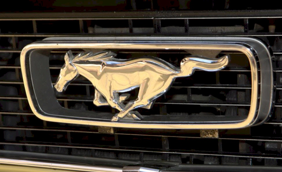 1966 Mustang Grille Emblem