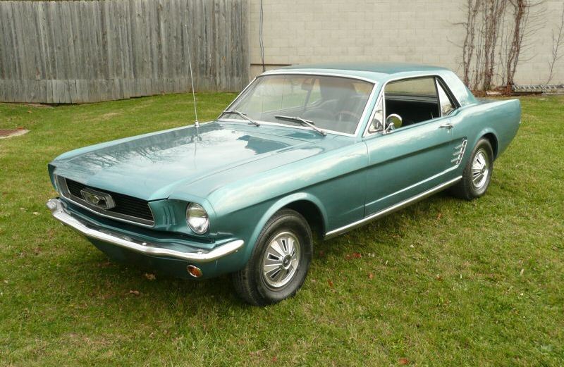 Ford mustang 1966 turquoise #7