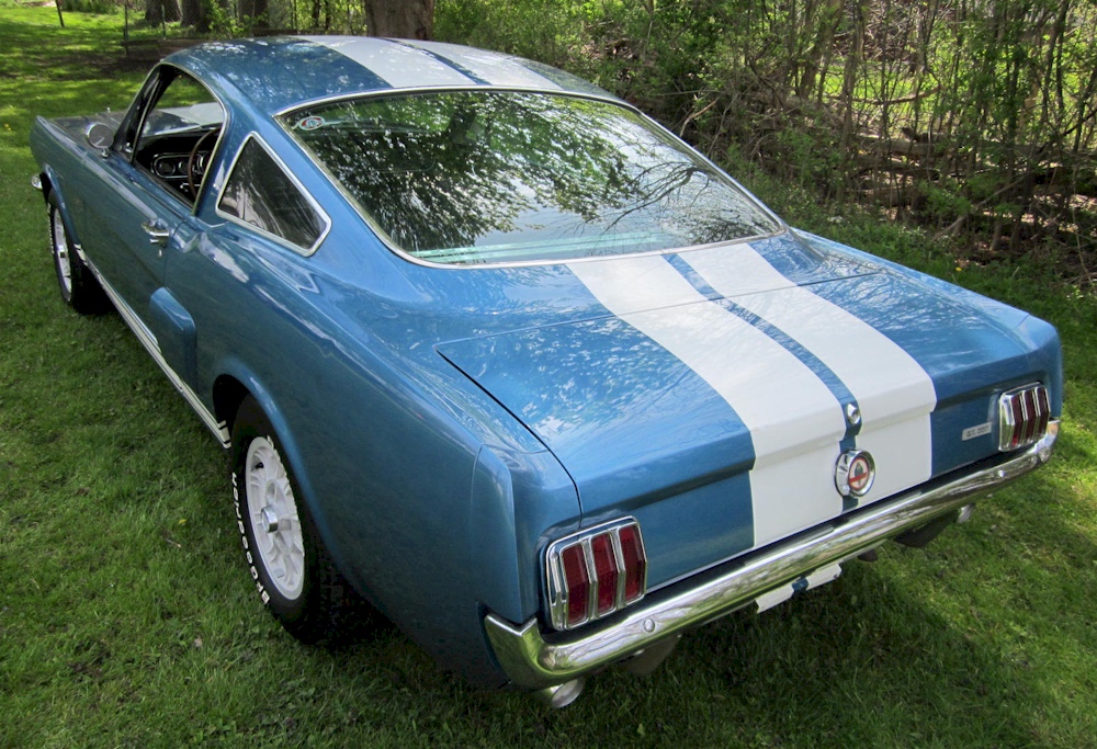 Sapphire Blue 1966 Shelby GT350