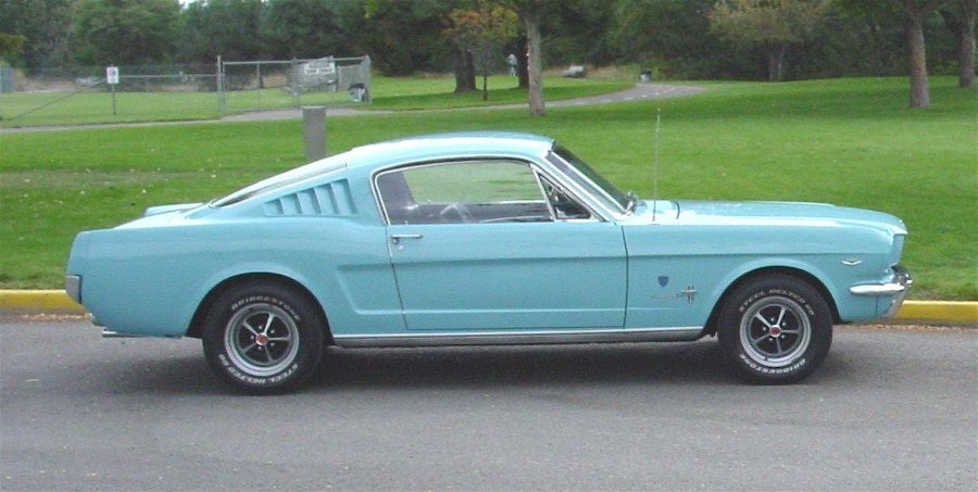 Columbine Blue 1965 High Country Special Fastback