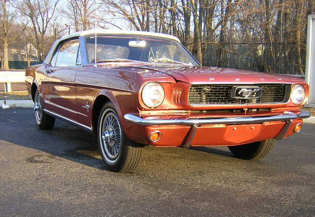 Emberglo 1966 Mustang Sprint 200 Convertible