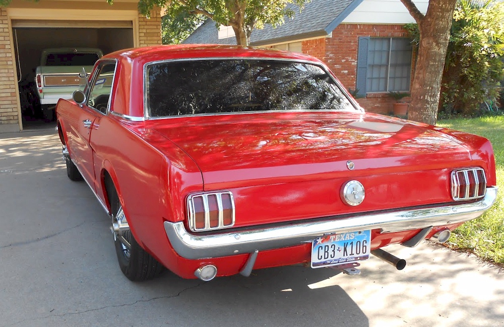 Red 66 Mustang