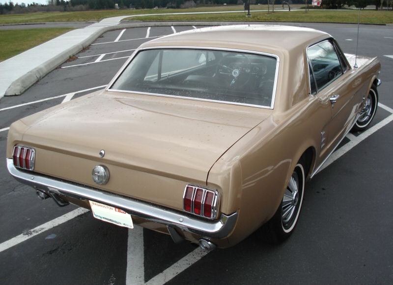 1966 Ford mustang antique bronze #6