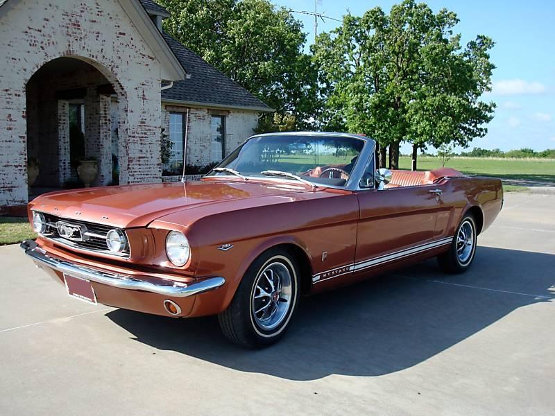 1966 Ford mustang gt emberglo #3