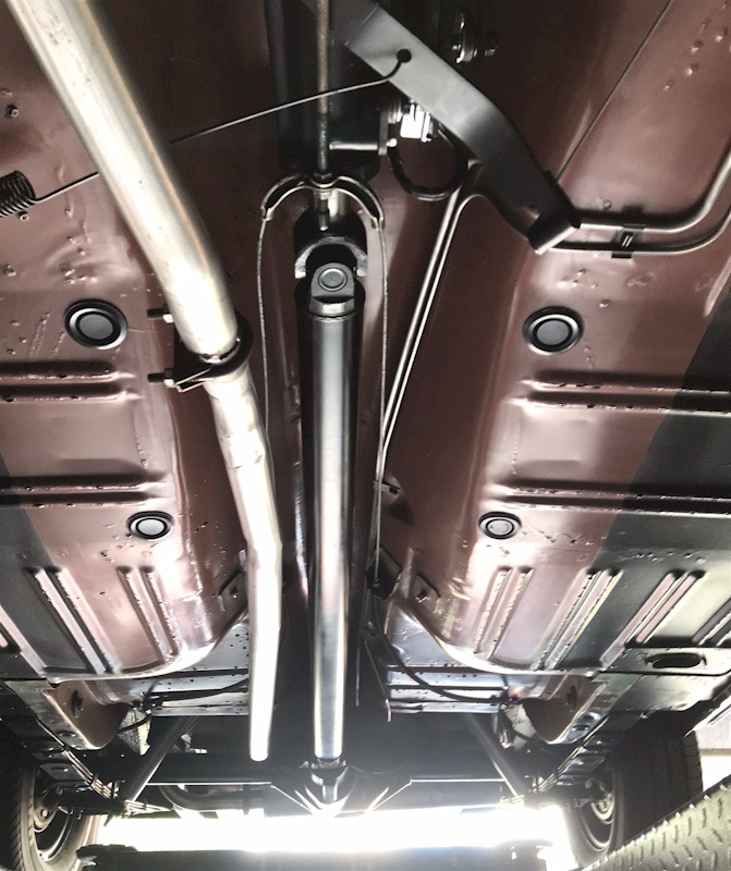 1966 Mustang Underside