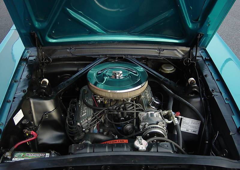 1966 Ford Mustang A-code 289ci V8 Engine